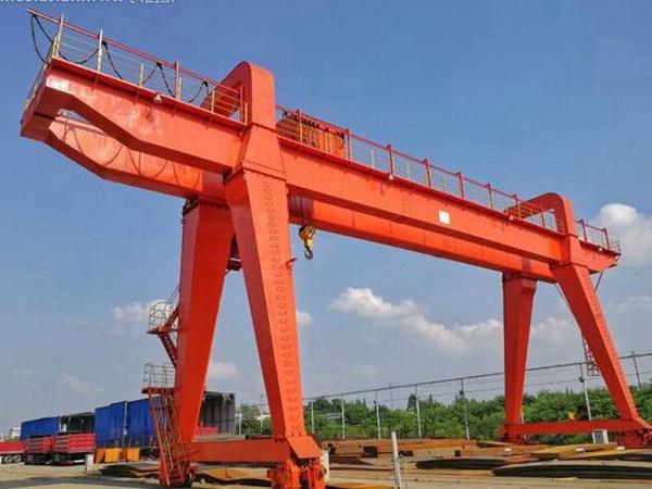 湖南株洲单梁行车厂家20吨龙门吊主梁形式